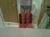 thighs on normal position