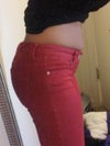 Bending over a bit, still a fat roll about 7 days out.