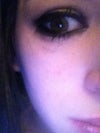 This is my more hooded eye