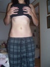 This is my stomach. I don't know if you can view the loose skin right aound my bellybutton....