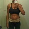 Before: No fat just loose skin and stretch marks. Pre-Mommy Make Over