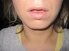you can see only my lower teeth