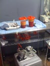2 containers of solution and fat removed