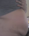 side view of my tummy.