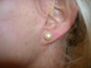 left earlobe
