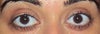This is how they appear when I open my eyes with force, which I've learned to do over the time.
