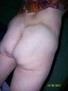 my lower buttocks wasn't lifted but  oulled into my crotch and up through my inner legs toward my belly.