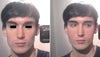 Me and a photoshopped picture of myself. I may have brought the cheek a bit low down but this is a general idea.