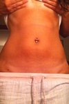 front standing