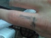 right index finger. They both look like this.