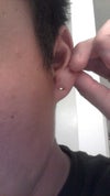 left ear