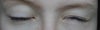 eyes gently closed