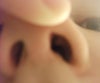 blurry photo, but tried to show the flap' sticking out