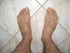 both feet