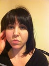 I want the right side pulled like that, but a bit more dramatic.