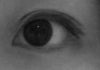 with eyeliner.