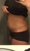 side view not sucking it in