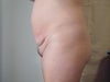 Lower body side view