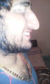 side view(smiling)