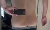 Love handles remain. Similarly sized brothers weigh more but have much smaller waists.