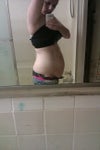 and the shocking ugly tummy picture ,, i am currently 18 weeks pregnant !! my last kid for sure !!