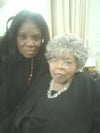 The older lady is my mom.