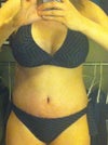 Not a great picture, but this is about a week and a half PO and BB is black.