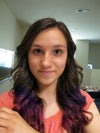 Facing the camera completely forward, you can see it is crooked.