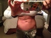 see the droop above BB