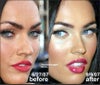 I feel my current nose 3/4 view has much in common with megan Fox's before surgery. She seems to have had alot of work done to both bone and tip, yet has kept much of the natural shape while fixing the flaws.