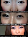 These are the eyelids I'm going for.