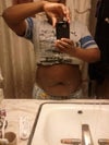 This picture is before I had my tummy tuck.