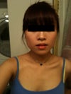 Current face shape - round face, assymetrical jawline