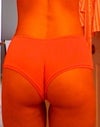 Would like smoother back of thighs and less fat below butt.