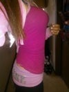 With my shirt on.