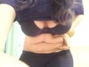 left over fat and loose skin above my belly button