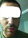 Right to front on profile.
