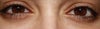 Smiling eyes.