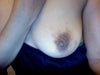 Scrunched, misshapen