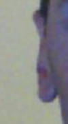 left ear...the one thas is closer the head
