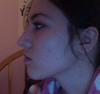 This is a side view of my nose.