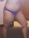 'wavy'-jello-like-flabby with gigantuan saddle bags & not to forget deadly combo of cellulite & stretch marks...