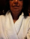 Dip above jowls