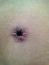 Close up of Belly button