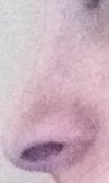 Side view of my nose at rest