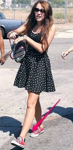 Miley Cyrus' cankles
