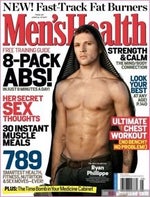 Ryan Phillippe shows off his sculpted abs.