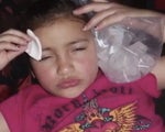 8 year old Britney Campbell receives Botox