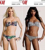 H&M photoshop models