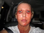 about one hour later.. this was in the car on the trip home